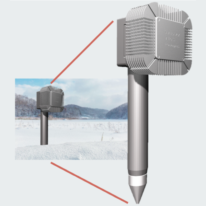 Thermal harvester square